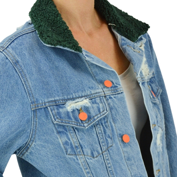 NWT Le Detresse denim jacket - Picture 4 of 8
